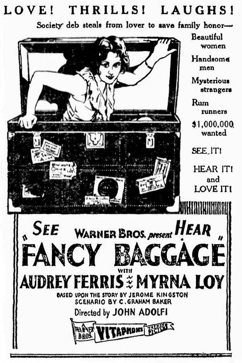 Plakat filmowy: Fancy Baggage