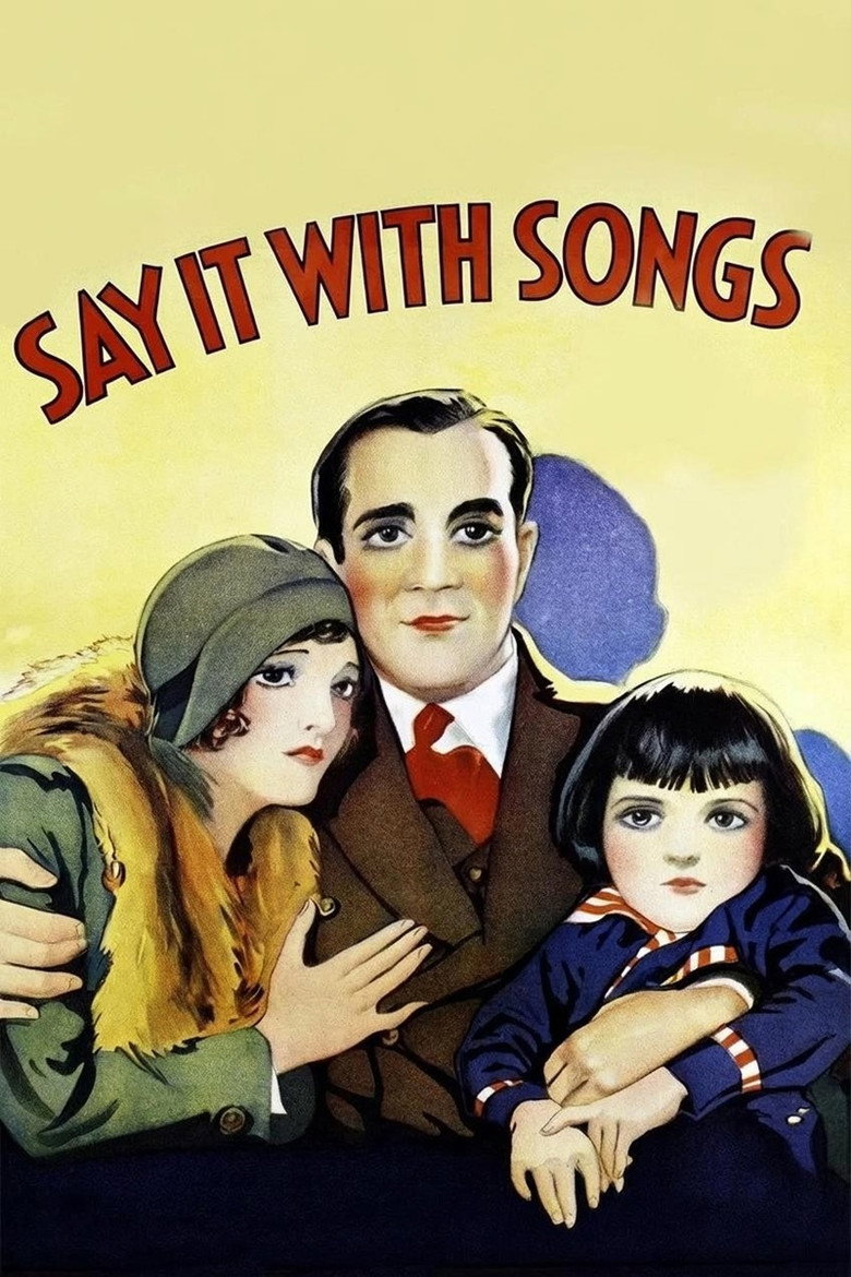 Filmposter: Say It with Songs