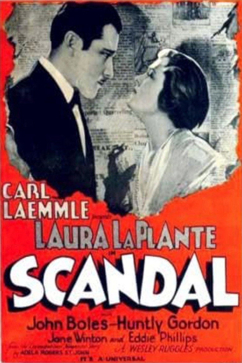 Film poster: Scandal