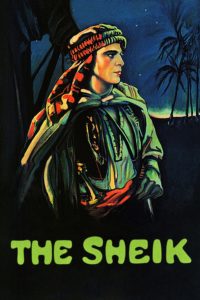 Plakat von "Der Scheich"