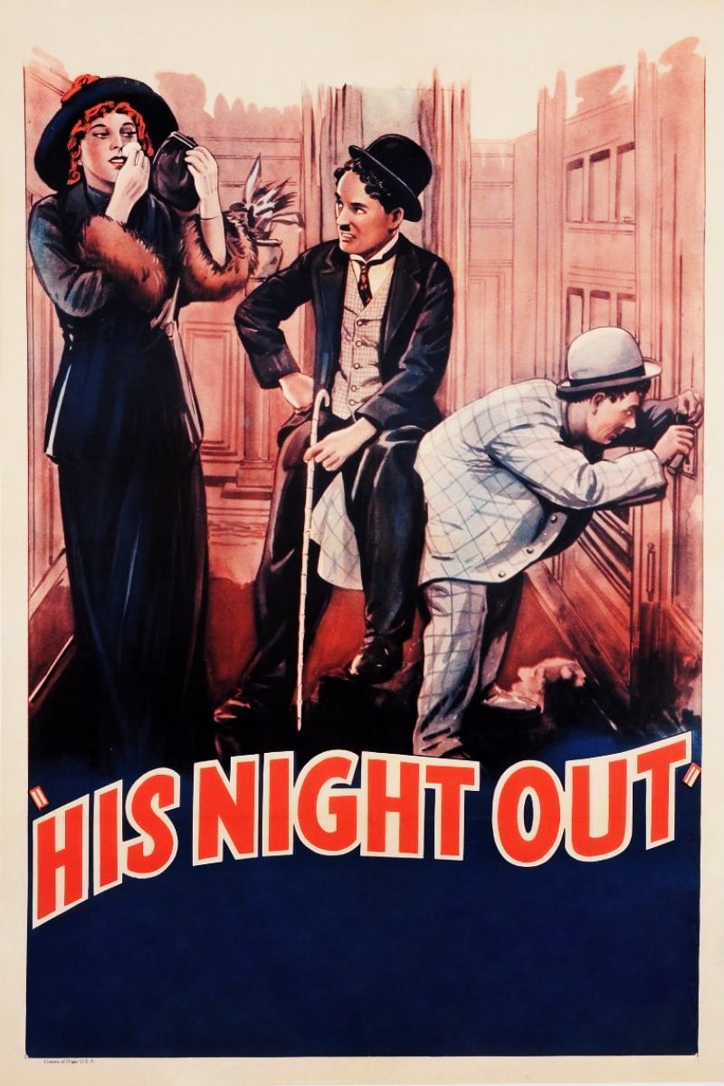 Plakat von "Die durchfeierte Nacht"