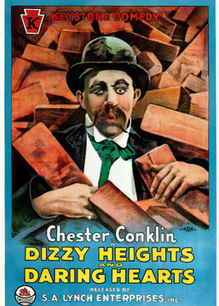 Plakat von "Dizzy Heights and Daring Hearts"
