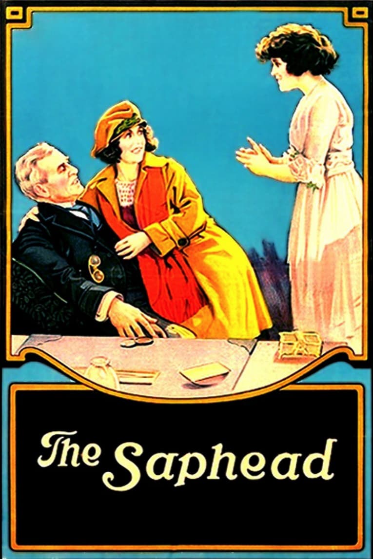 Plakat von "The Saphead"