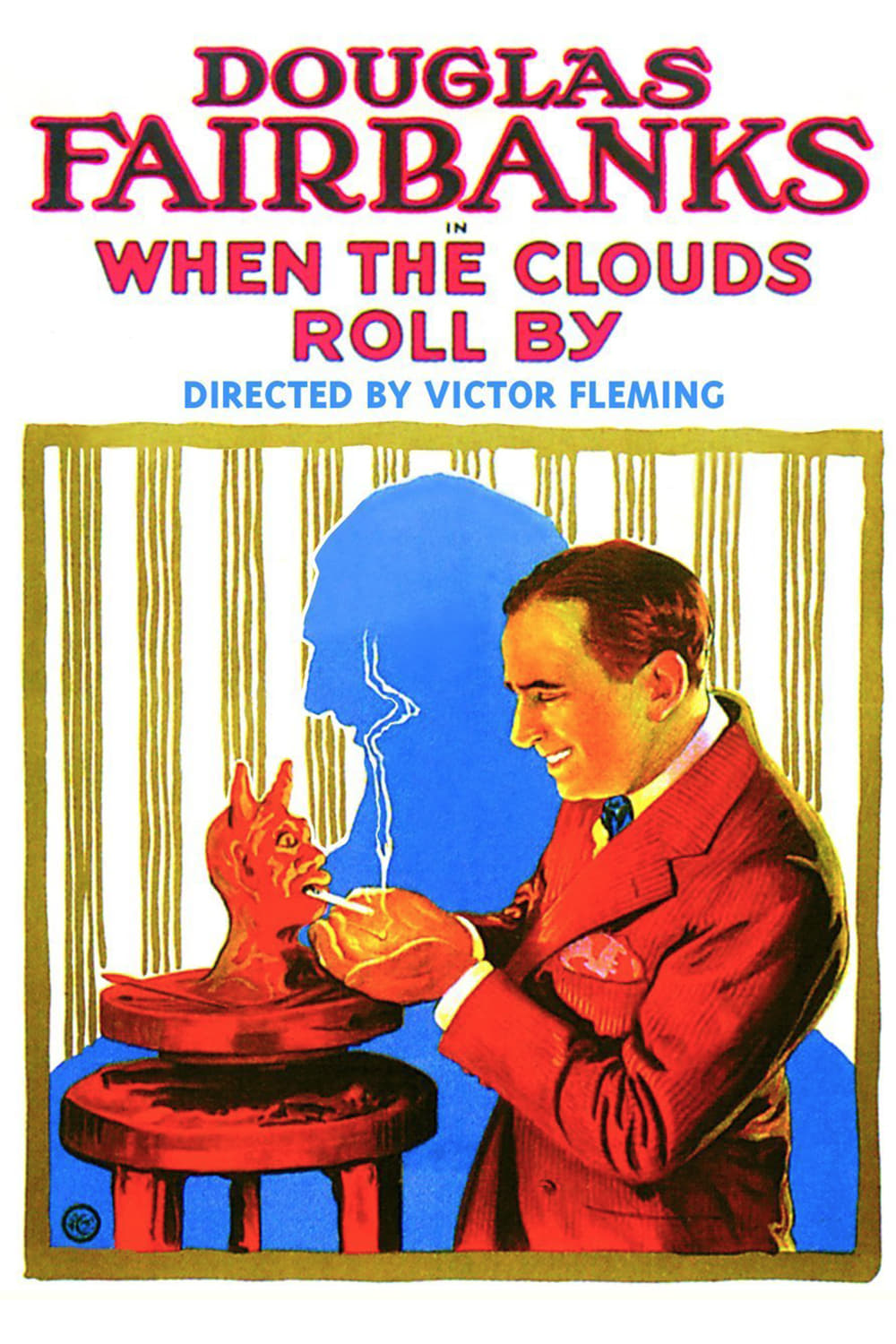 Plakat von "When the Clouds Roll By"