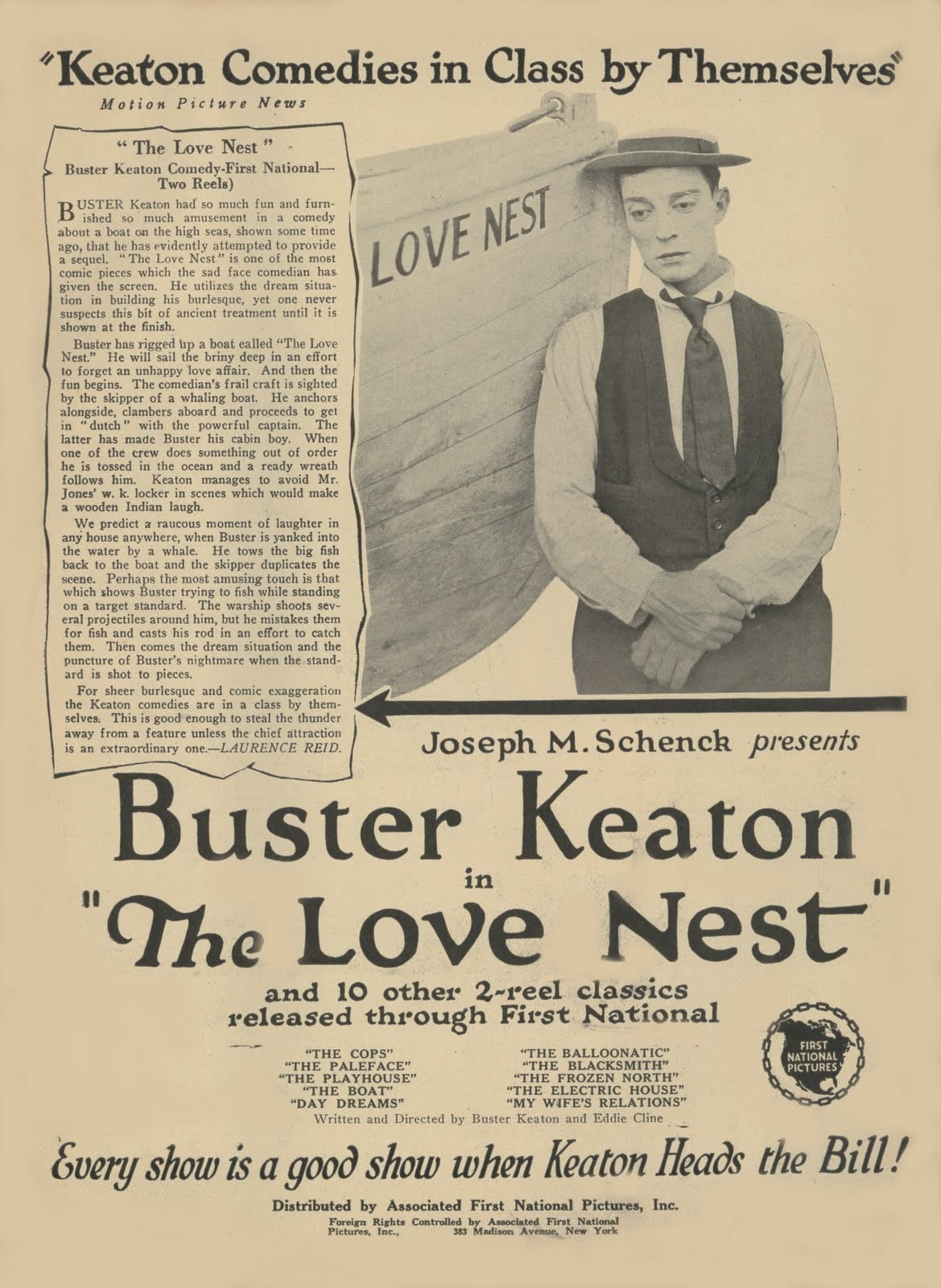 Plakat von "The Love Nest"