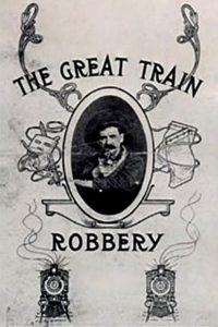 Plakat von "Der große Eisenbahnraub"