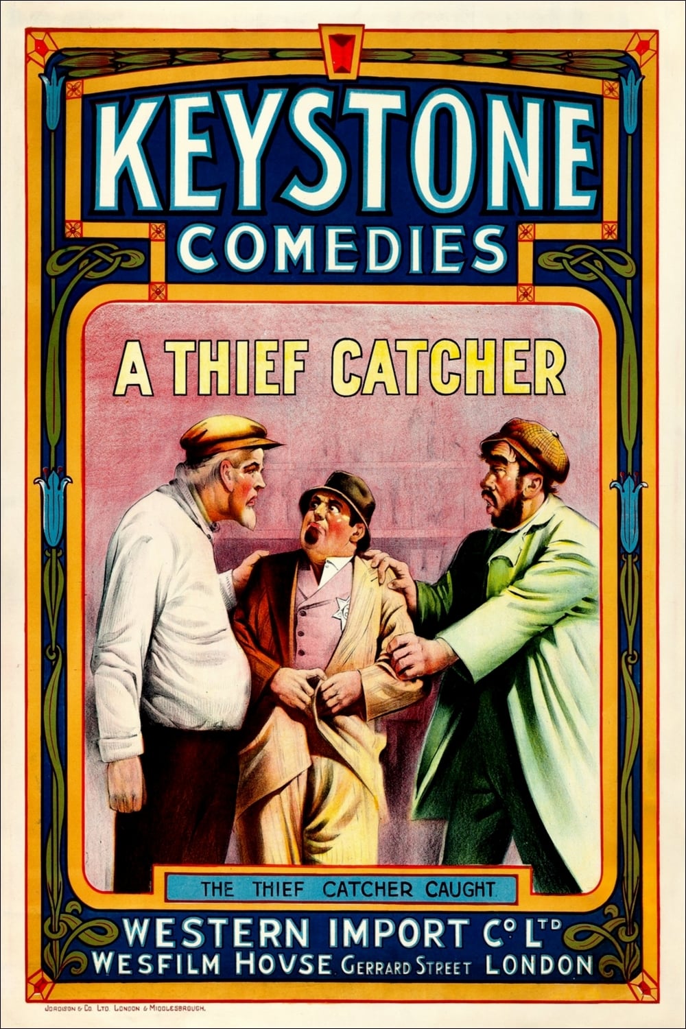 Poster for the movie "A Thief Catcher"