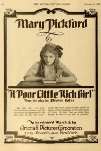 Poster for the movie "The Poor Little Rich Girl"