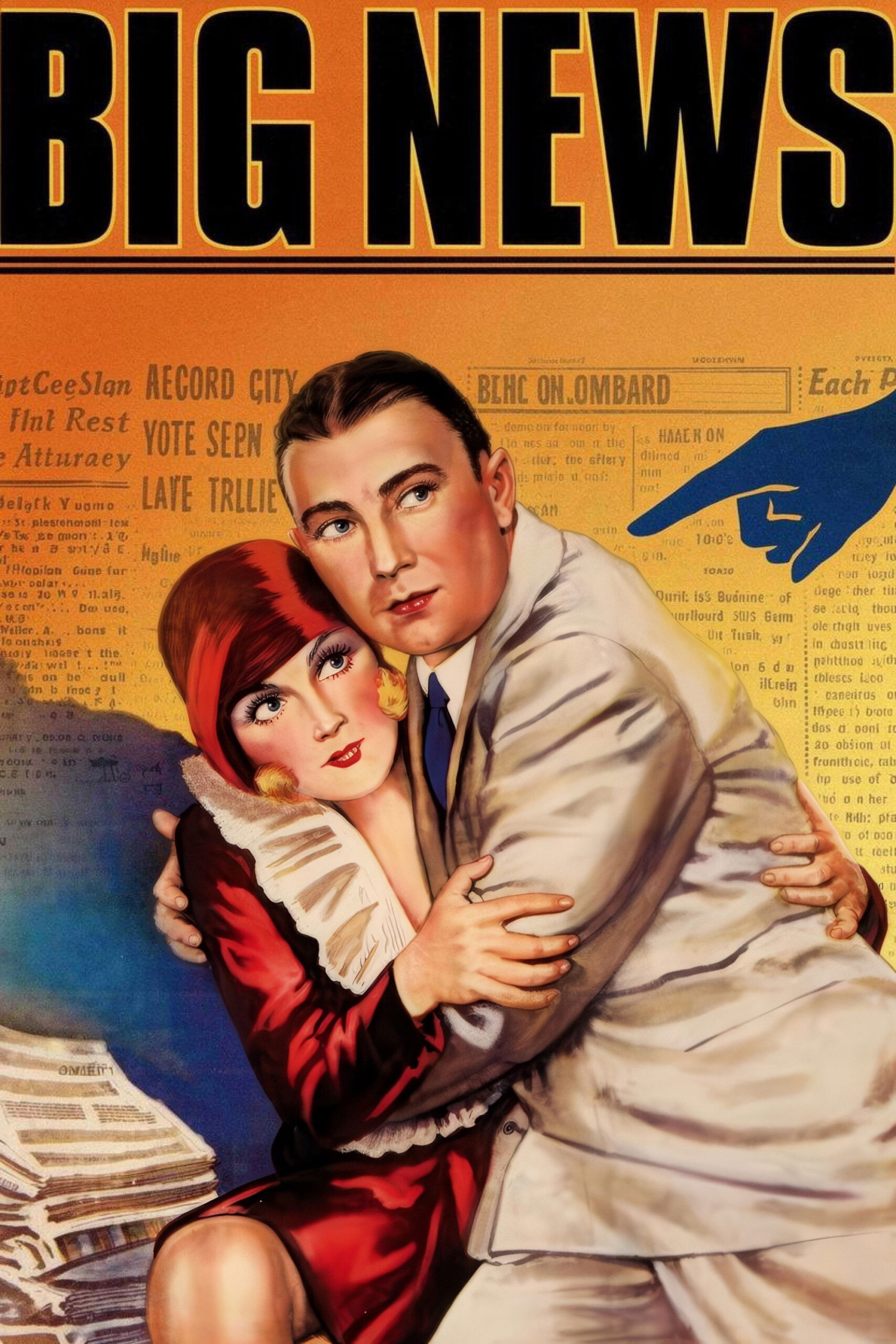 Poster for the movie "Big News"