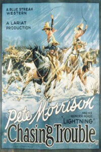 Poster for the movie "Chasing Trouble"