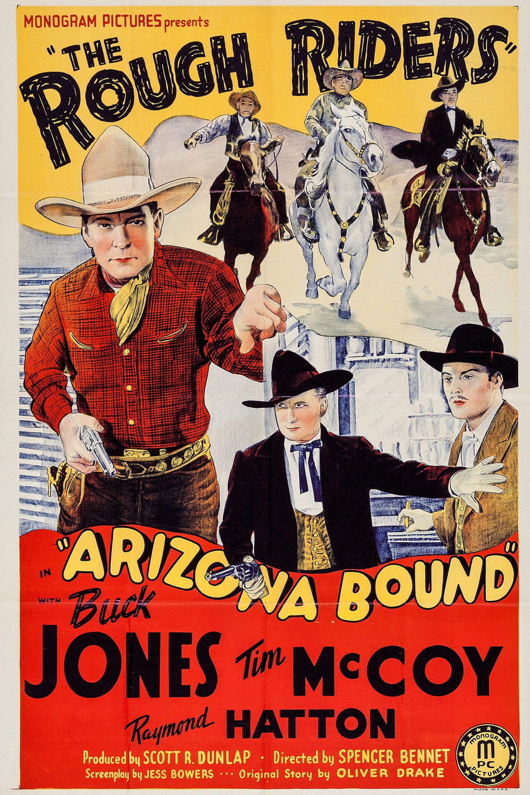 Poster for the movie "Arizona Bound"