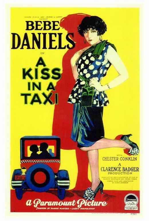 Poster for the movie "A Kiss in a Taxi"