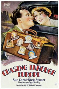 Poster for the movie "Chasing Through Europe"