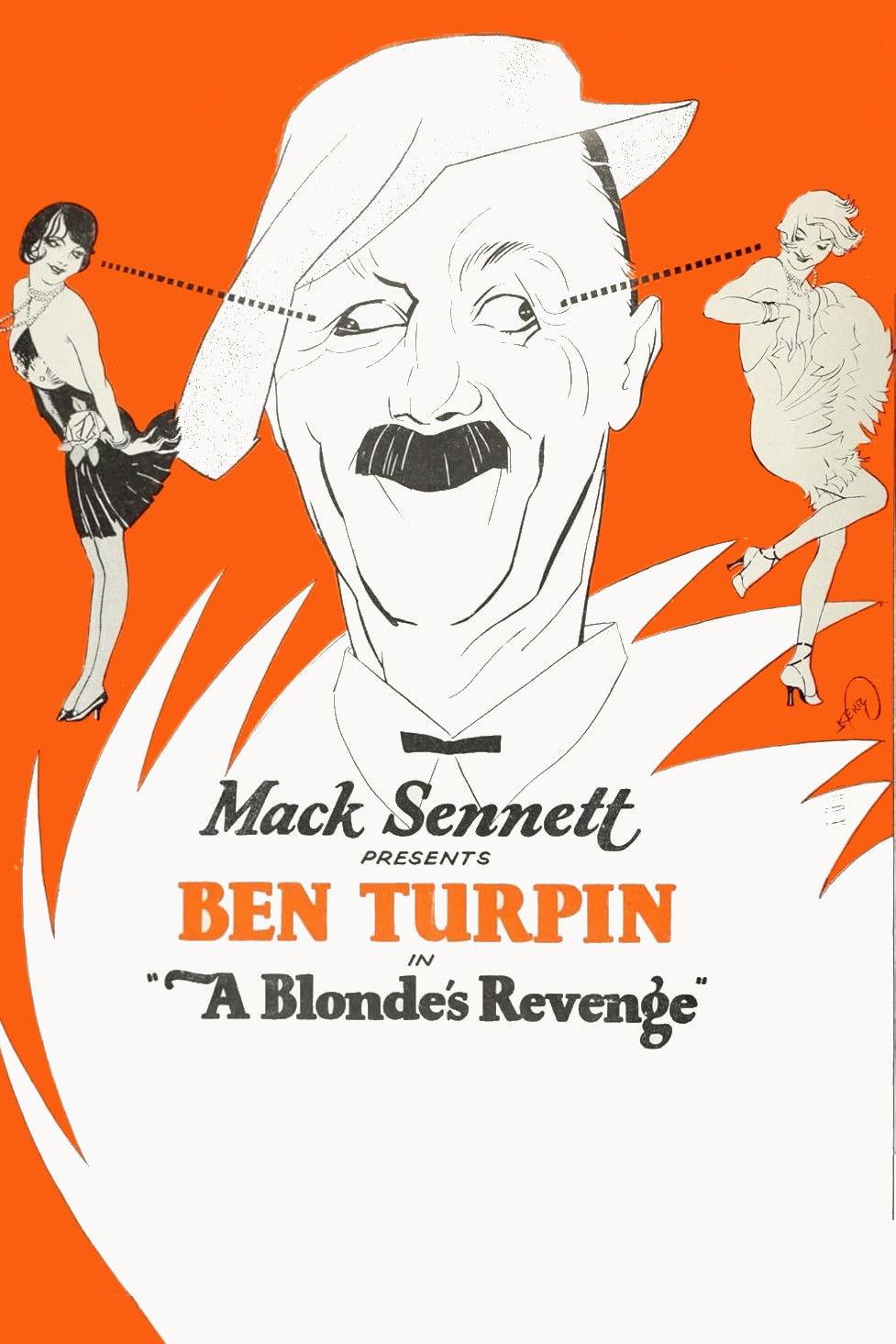 Poster for the movie "A Blonde's Revenge"