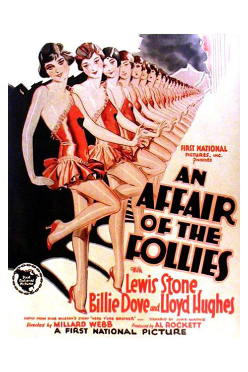 Poster for the movie "An Affair of the Follies"