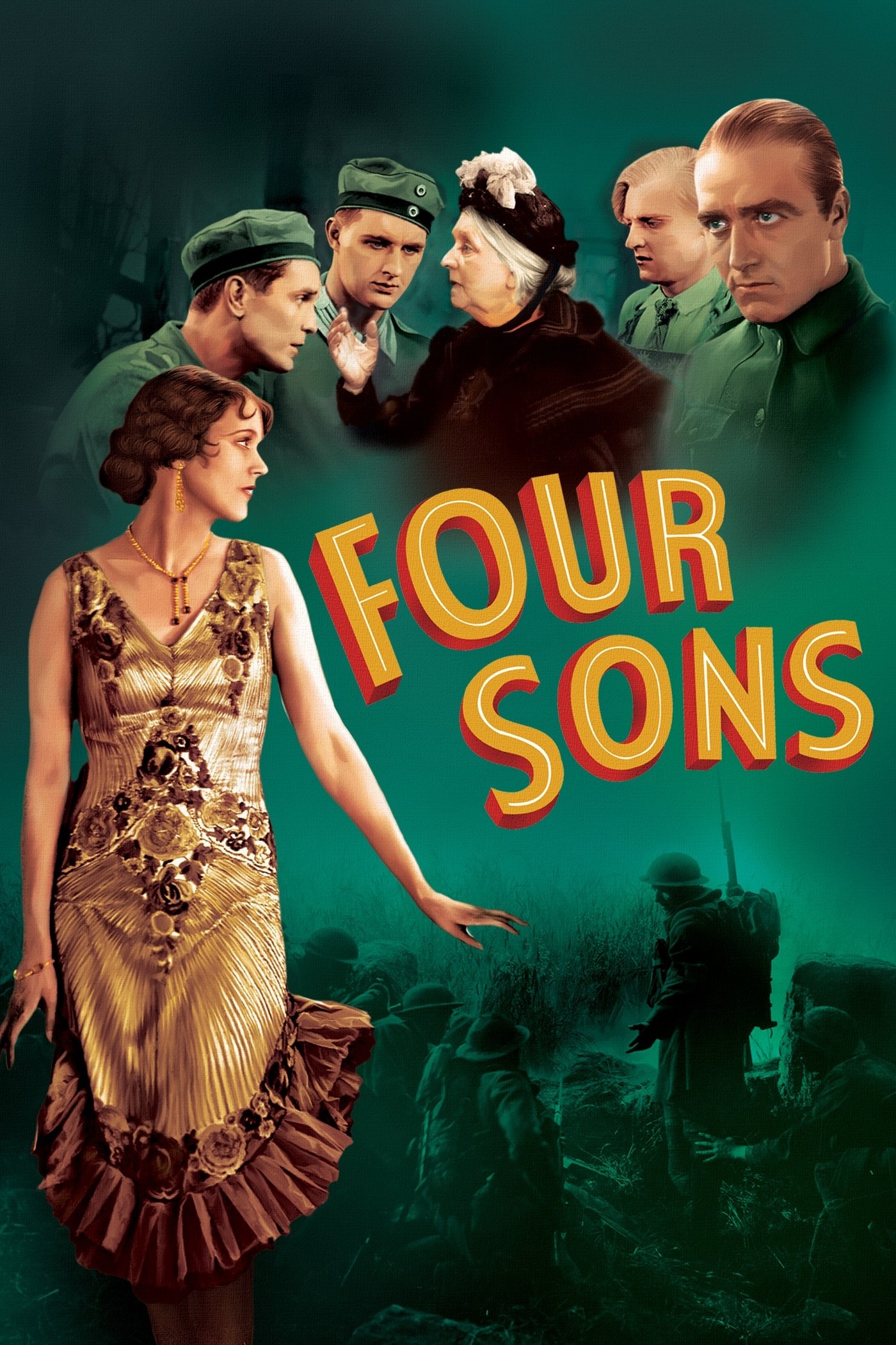 Poster for the movie "Four Sons"