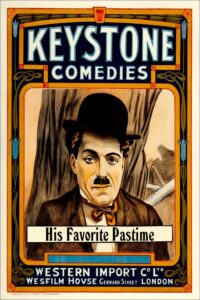 Poster for the movie "His Favorite Pastime"